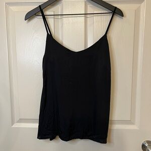 Amour Vert Silk Cami Size Small Black